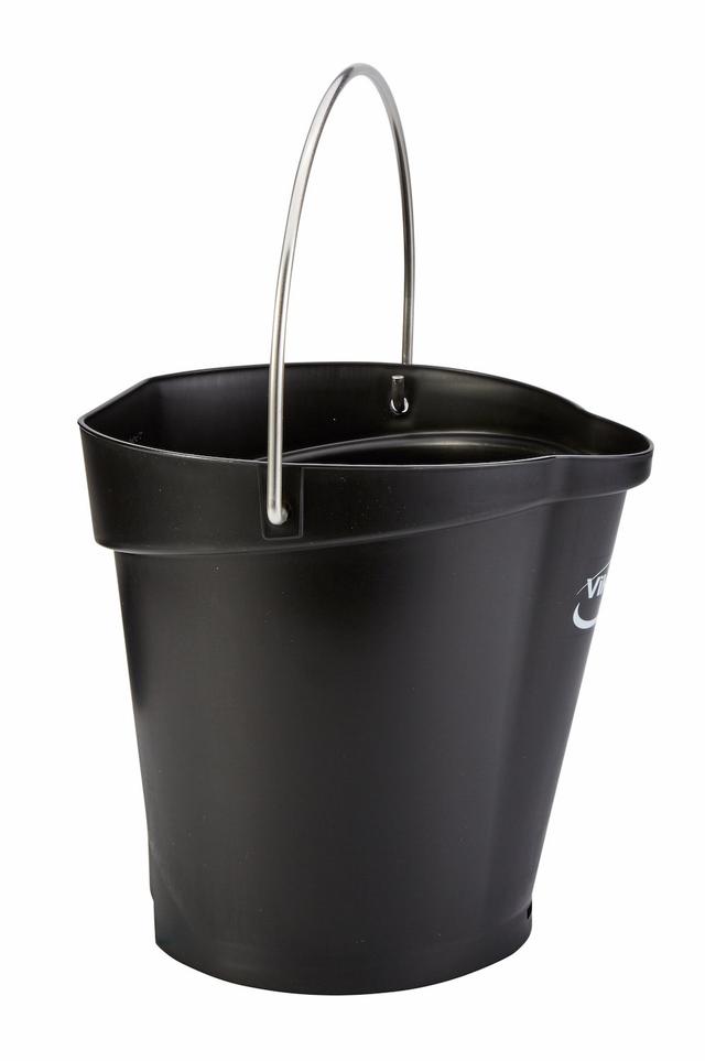 Bucket, 6 Litre, Black