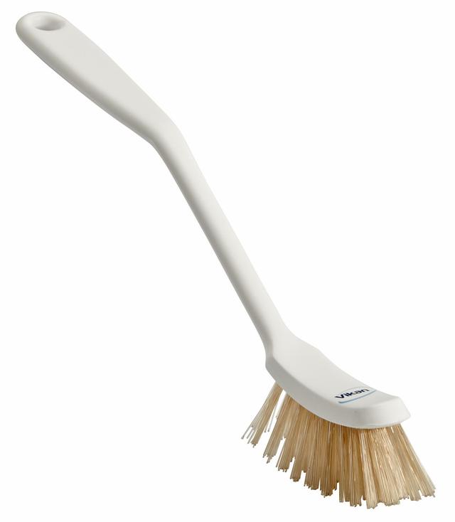 Brush w/Heat Resistant Filaments, 290 mm, Hard, White