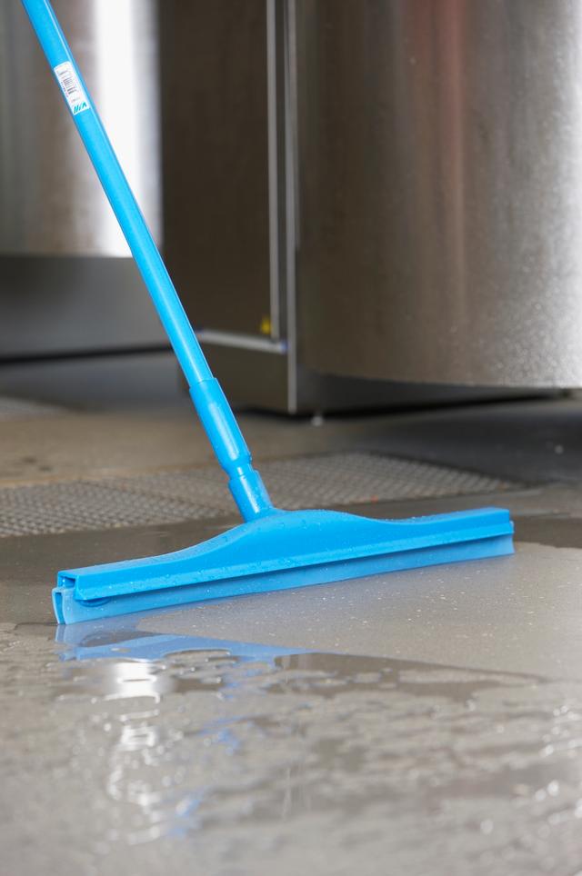 Hygienic Floor Squeegee w/replacement cassette, 505 mm, , Blue