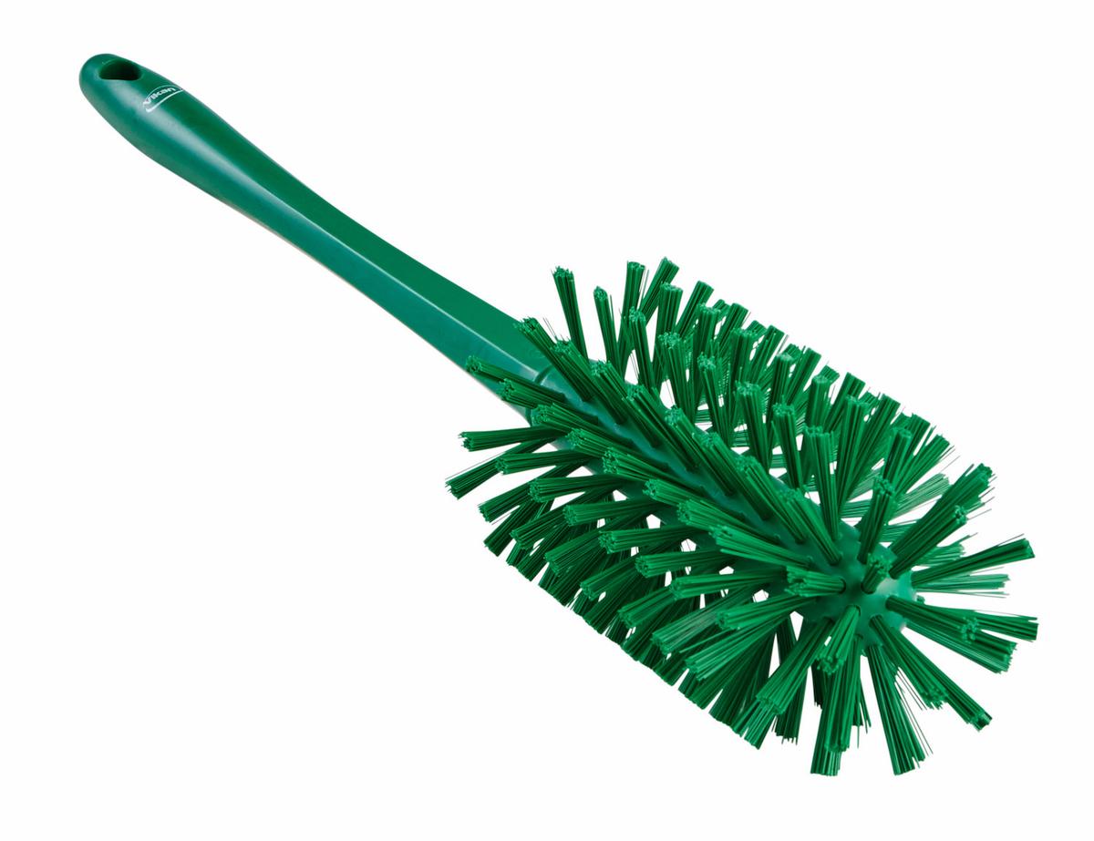 Pipe Brush w/handle, one piece, Ø90 mm, 430 mm, Medium/hard, Green