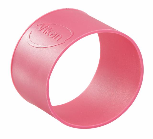 Vikan Colour Coding Rubber Band x 5, Ø40 mm, , Pink Vikan Colour Coding Rubber Band x 5, Ø40 mm, , Pink