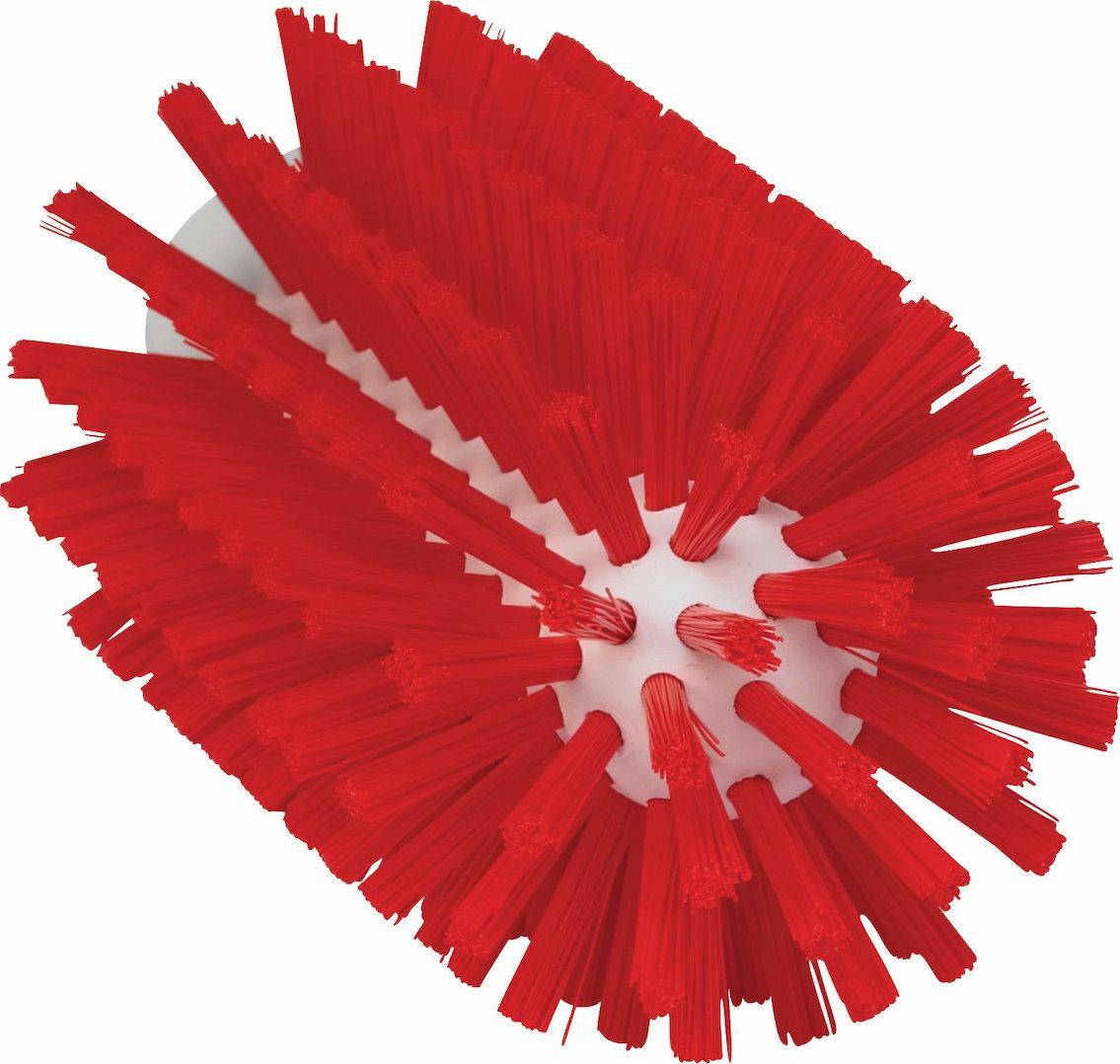 Pipe Cleaning Brush f/handle, Ø77 mm, 155 mm, Medium, Red