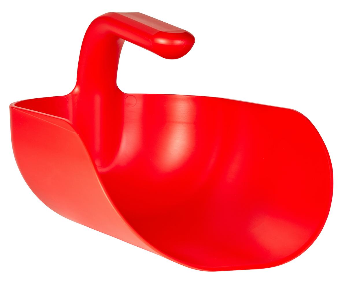 Ergonomic scoop, 2 litre, , Red