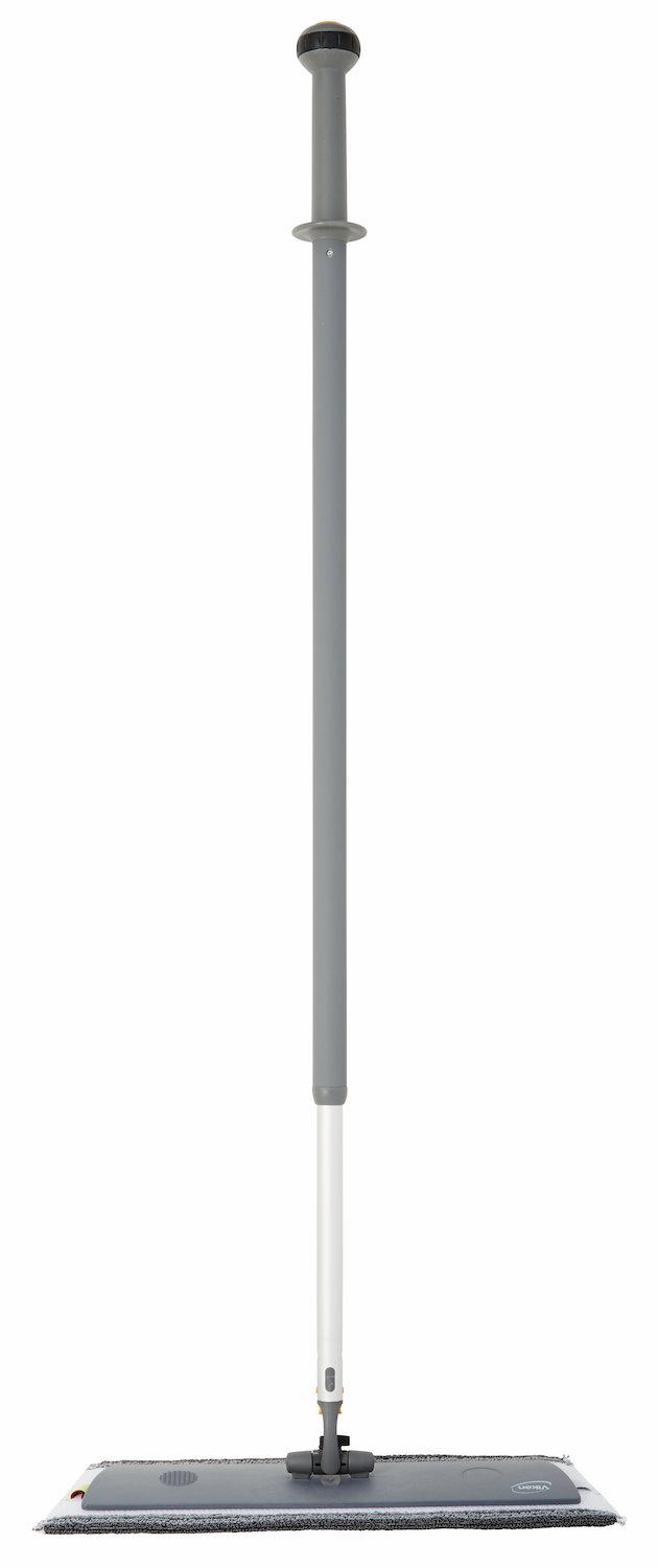 Vikan DampDry 31 microfiber mop, Hook & loop, 40 cm, Grey