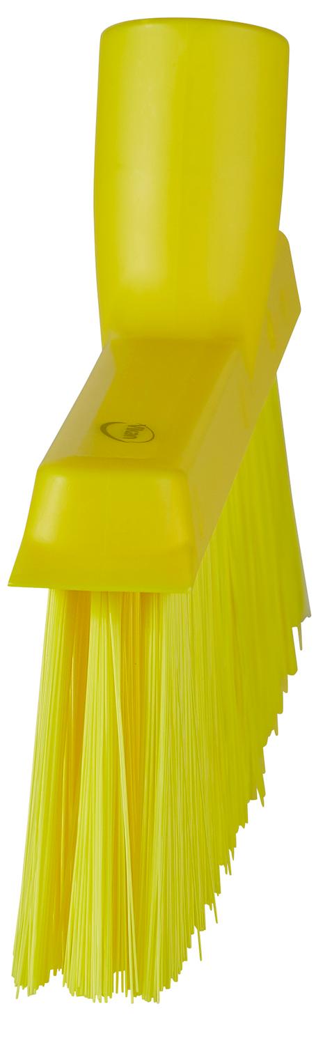 Vikan Dustpan Broom with Angled Thread, 250 mm, Medium, Yellow