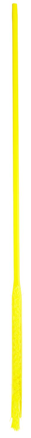 Ultra-Slim Cleaning Brush with Long Handle, 600 mm, Medium, Yellow