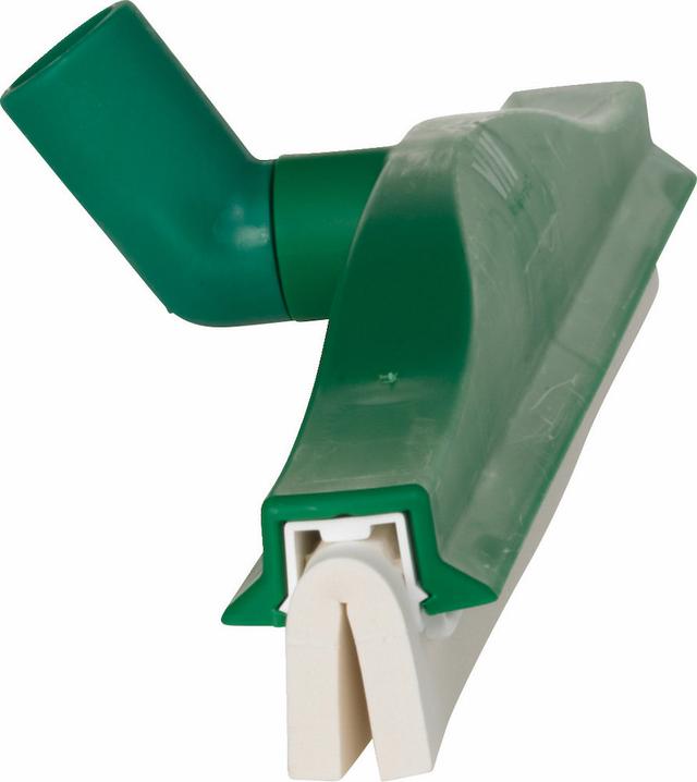 Revolving Neck Floor squeegee w/Replacement Cassette, 400 mm, , Green