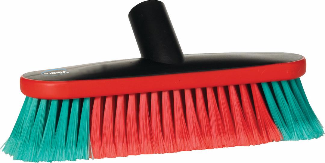 Vehicle Brush, waterfed, 270 mm, Soft/split, Black