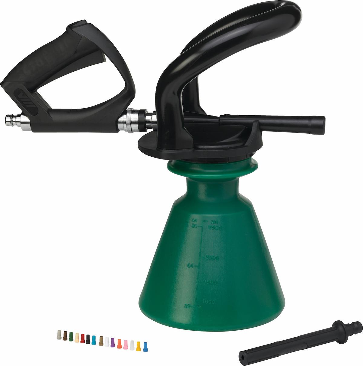 Ergo foam sprayer, incl. jet spray, 290 mm, , Green