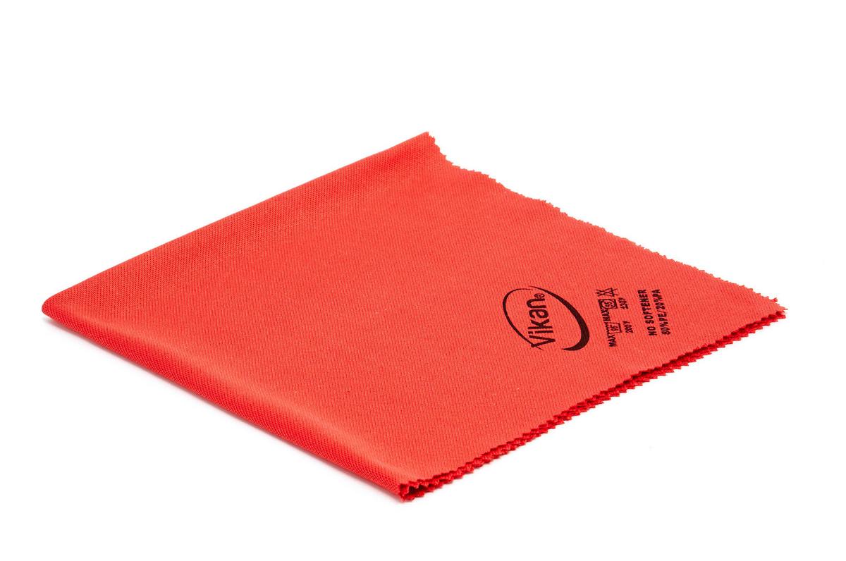 Vikan Microfibre Lustre cloth, 40 x 40 cm, Red