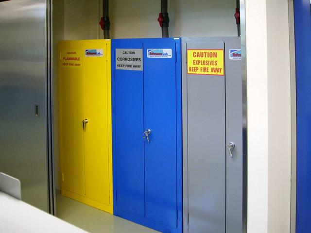 Hazardous Storage Cabinet, 30Gal, (mm) 1092 x 457 x 1118