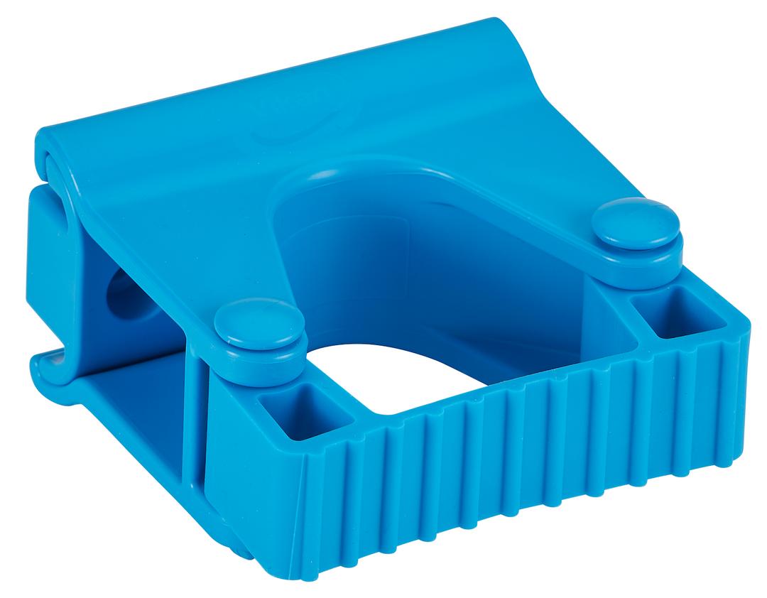 Vikan Hygienic Wall Bracket, Grip Band Module, 83 mm, Blue