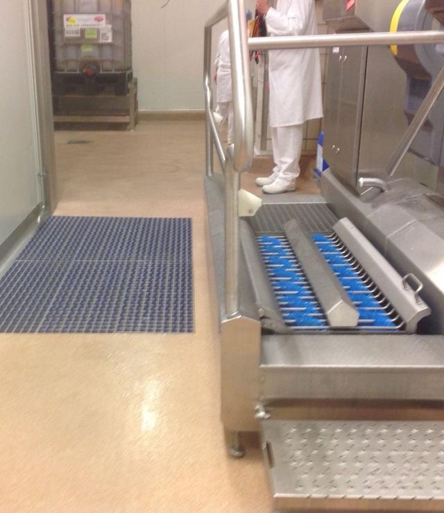 ProfilGate® si45 aqua, WLH (mm) 2172 x 1995 x 45, 1 x Stainless Steel Tray, 12 x Grate