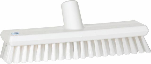 Deck Scrub, waterfed, 270 mm, Medium, White