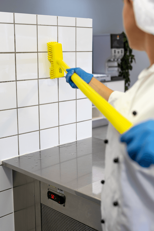 Ultra Hygienic Handle, 1300 mm, , Yellow