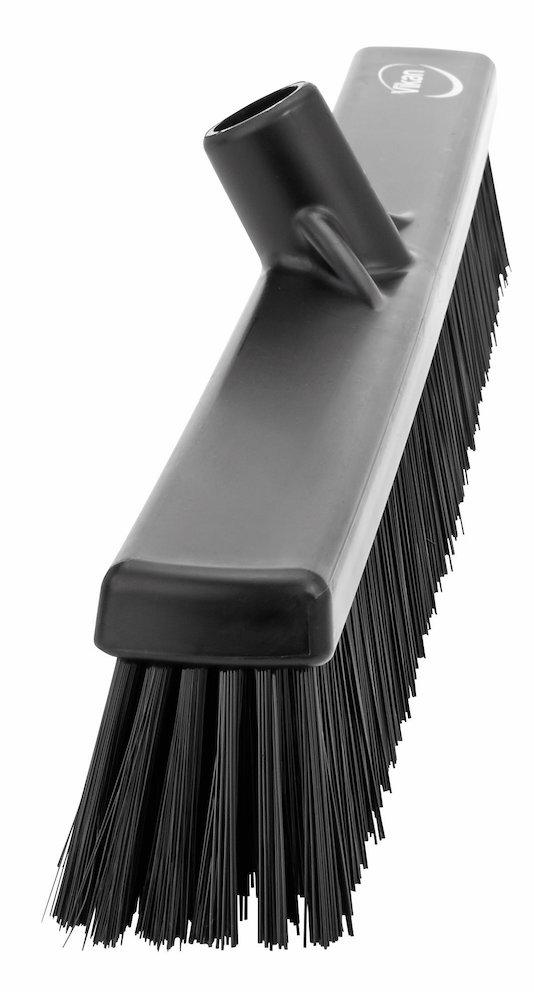 Broom, 610 mm, Soft/hard, Black