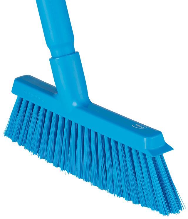 Vikan Dustpan Broom with Angled Thread, 250 mm, Medium, Yellow