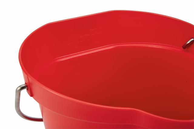 Bucket, 6 Litre, Red