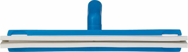 Revolving Neck Floor squeegee w/Replacement Cassette, 400 mm, , Blue