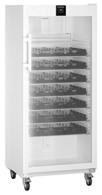 Liebherr HMFvh 5511 pharmaceutical refridgerator, +5 °C, 558 L,(mm) 747 x 769 x 1793,  with medicine drawers, fan-assisted cooling, compliant with DIN 13277, glass door