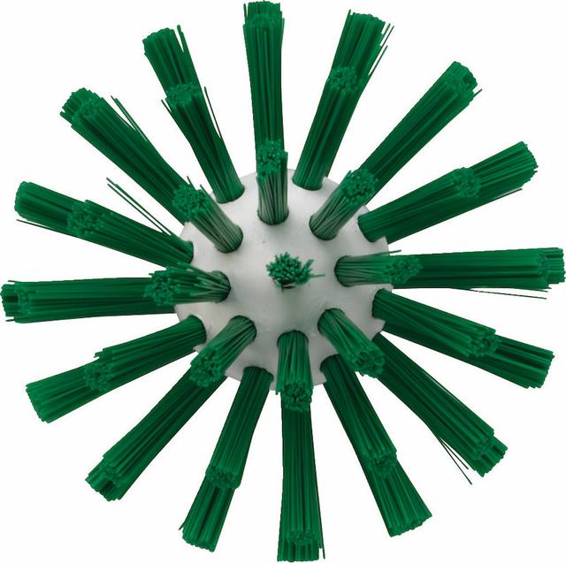 Pipe Cleaning Brush f/handle, Ø77 mm, 155 mm, Medium, Green