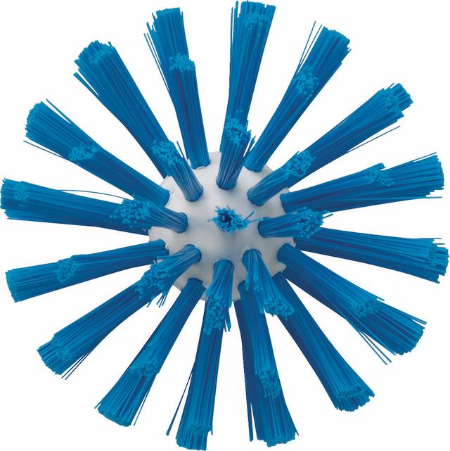 Pipe Cleaning Brush f/handle, Ø90 mm, 160 mm, Medium, Blue