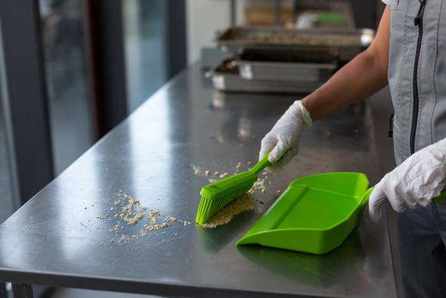 Dustpan, 330 mm, , Green