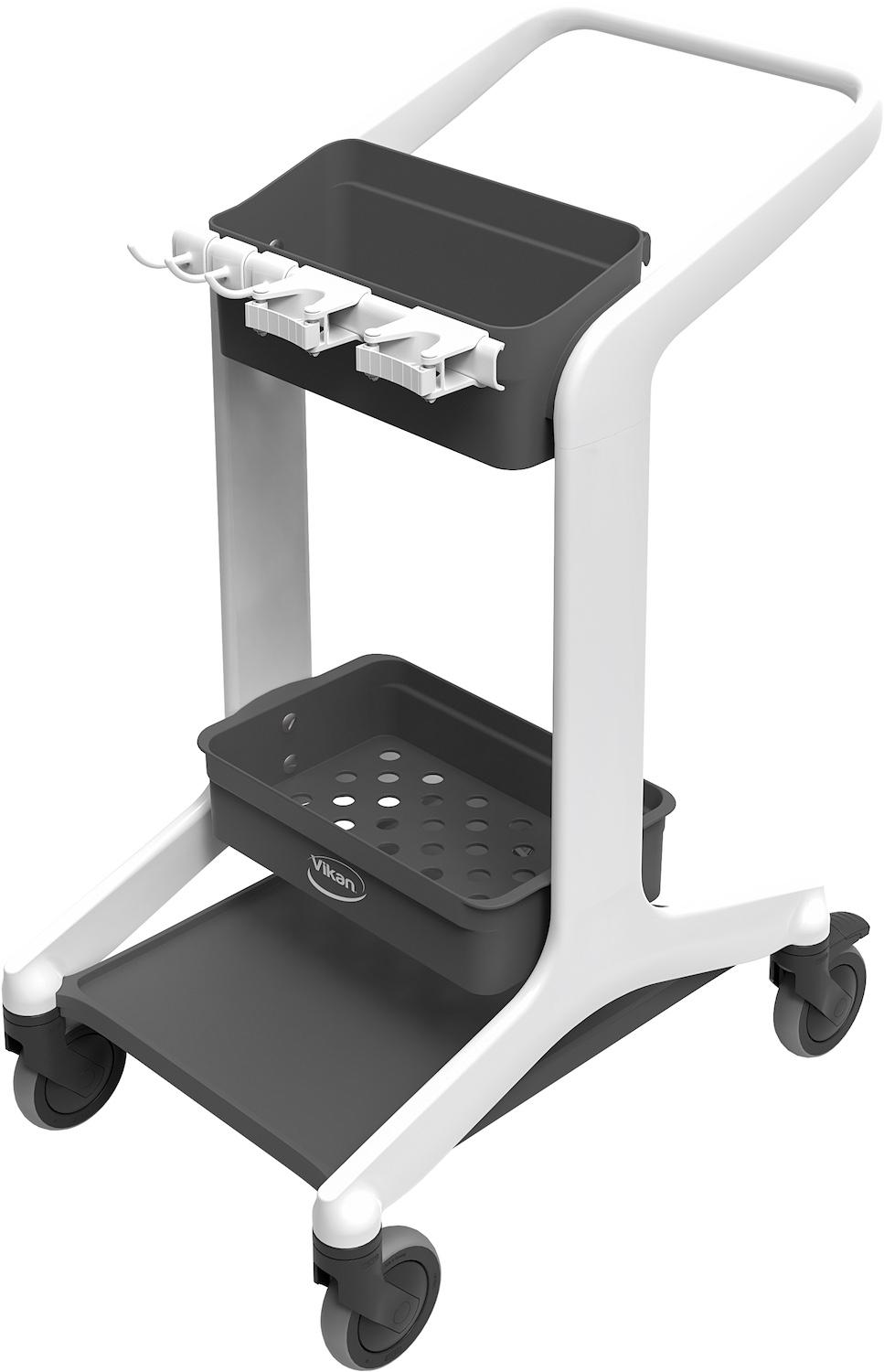 Vikan HyGo Mobile Cleaning Station, 780 mm, White