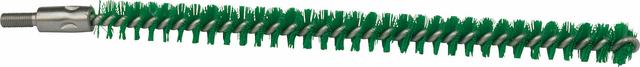 Tube Brush f/flexible handle 53515 or 53525, Ø12 mm, 200 mm, Medium, Green