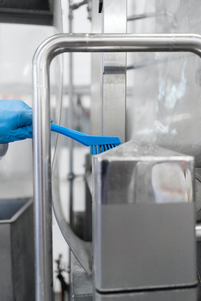 Detail Brush, 205 mm, Very hard, Blue