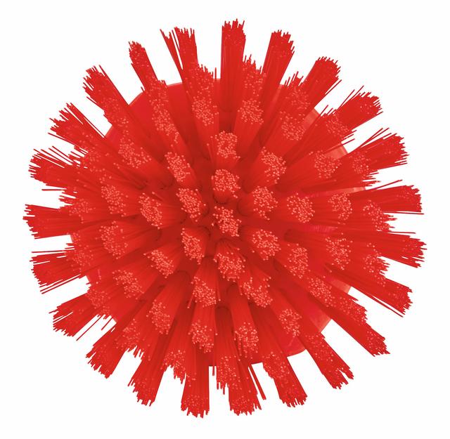 Round Hand Scrub, 110 mm, Hard, Red