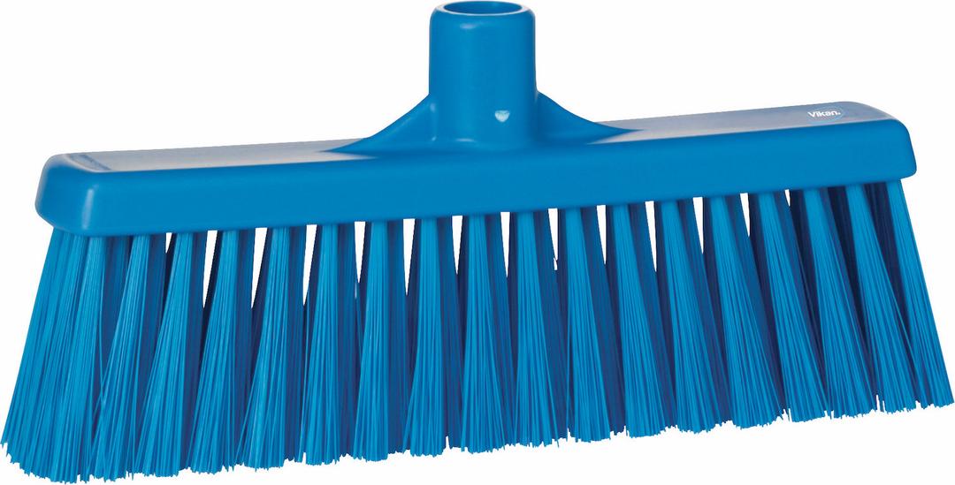 Broom w/ Straight Neck, 310 mm, Medium, Blue