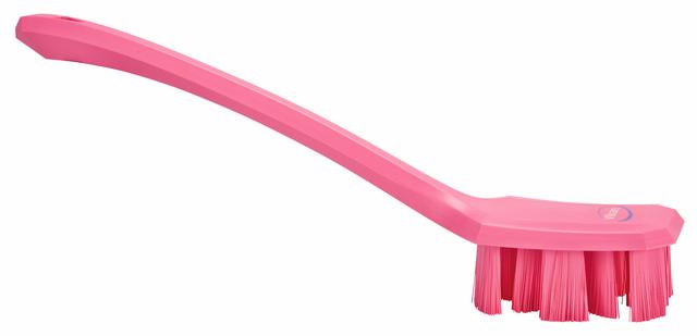 UST Hand Brush w/long Handle, 395 mm,
Hard, Pink