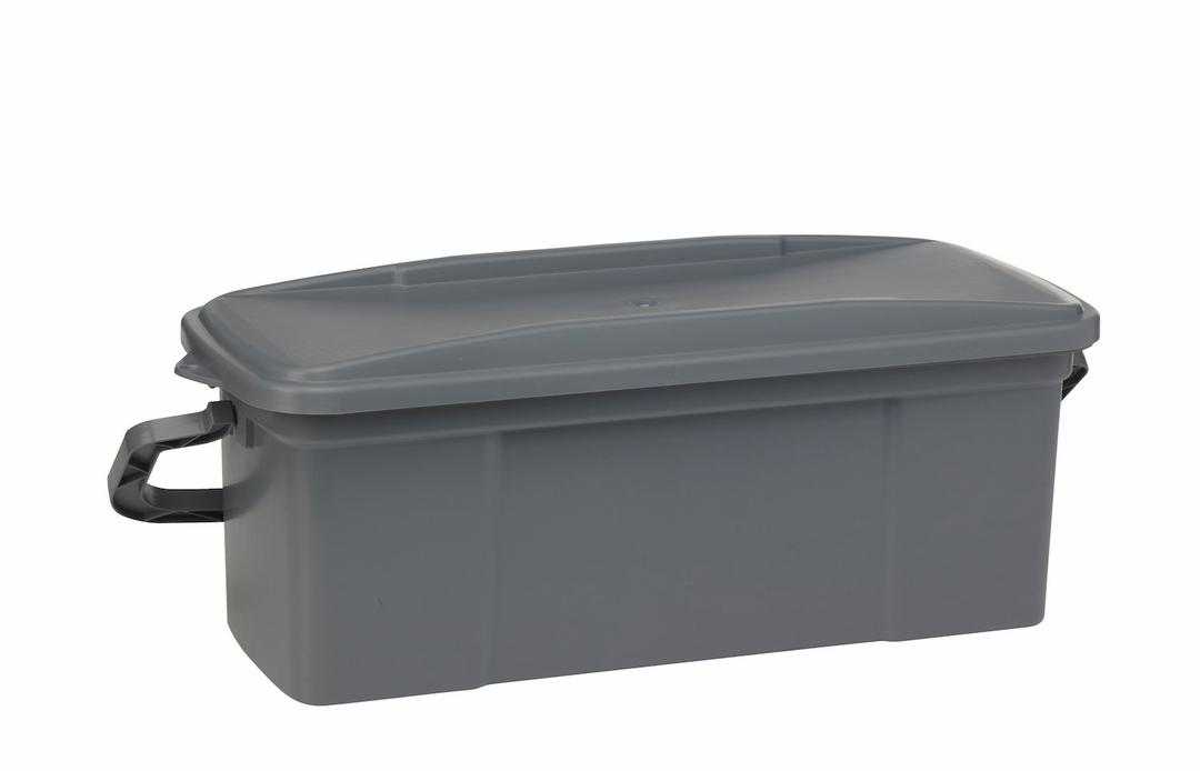 Complete 40 cm mop box / prep kit, 40 cm, Grey