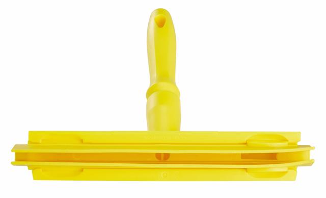 Hygienic Hand Squeegee w/replacement cassette, 250 mm, , Yellow