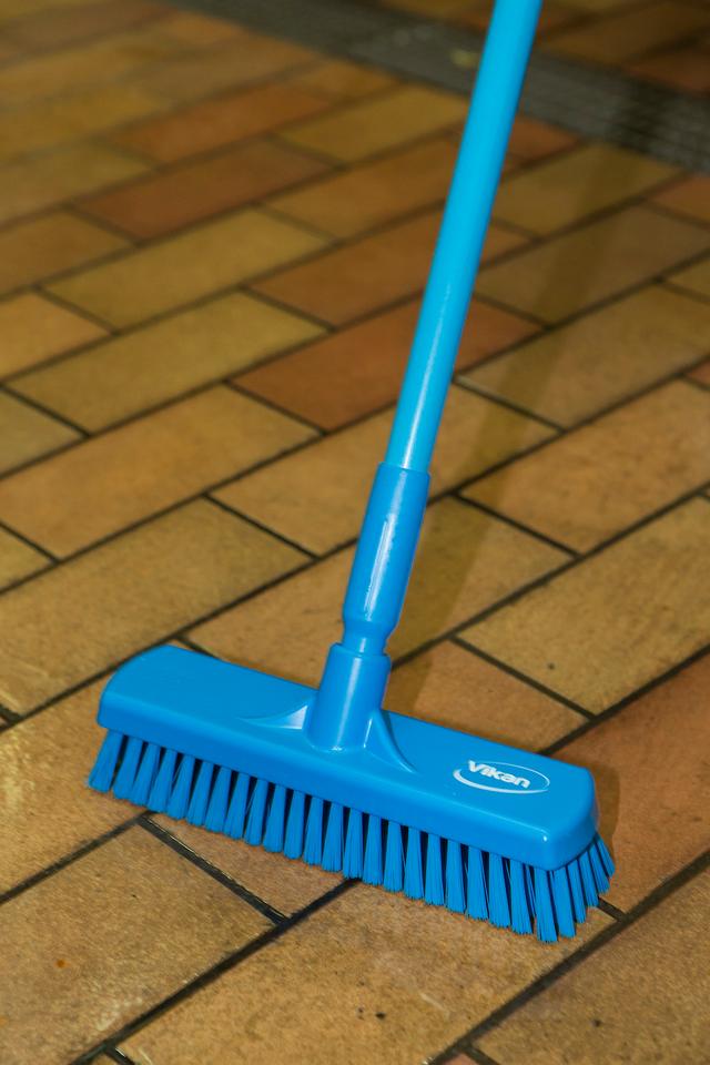 Wall-/Floor Washing Brush, 305 mm, Hard, Lime