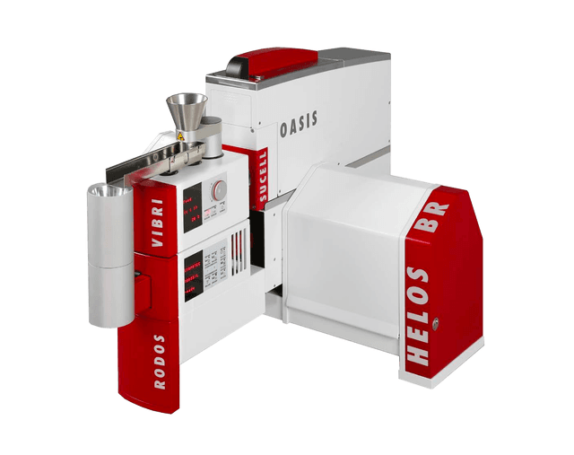 Sympatec HELOS BR, 0.1 - 875 µm, laser diffraction sensor