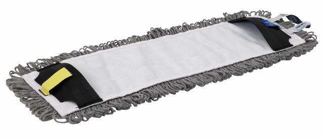 Vikan Wet Scrub mop, 450 mm, , Grey