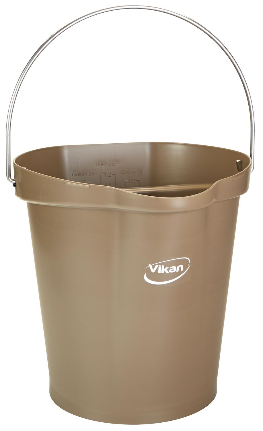 Bucket, 12 Litre, Brown