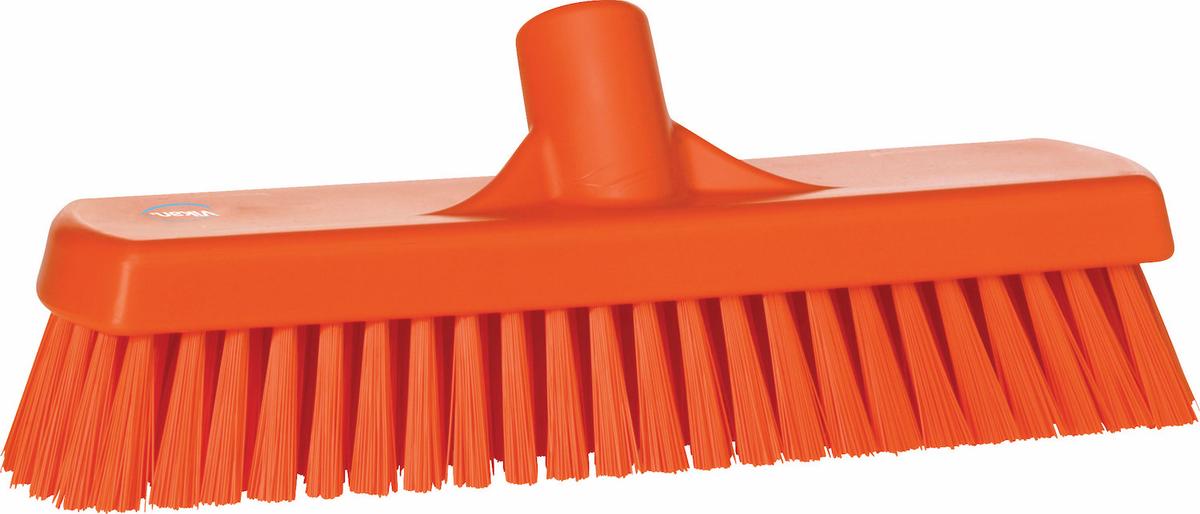 Wall-/Floor Washing Brush, 305 mm, Hard, Orange