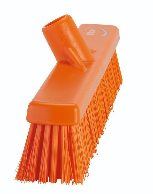 Broom, 410 mm, Soft/hard, Orange