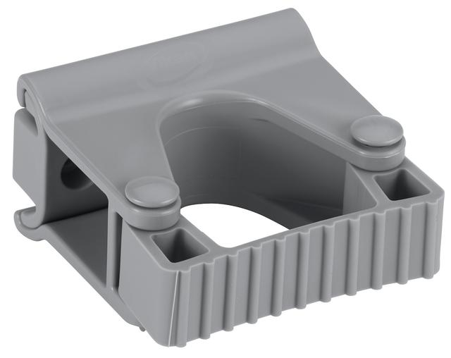 Vikan Hygienic Wall Bracket, Grip Band Module, 83 mm, Grey