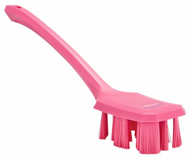 UST Hand Brush w/long Handle, 395 mm,
Hard, Pink