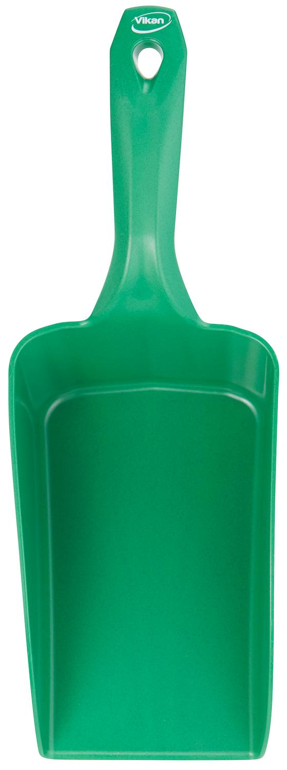 Vikan Hand Scoop, Metal Detectable, 1 Litre, Green