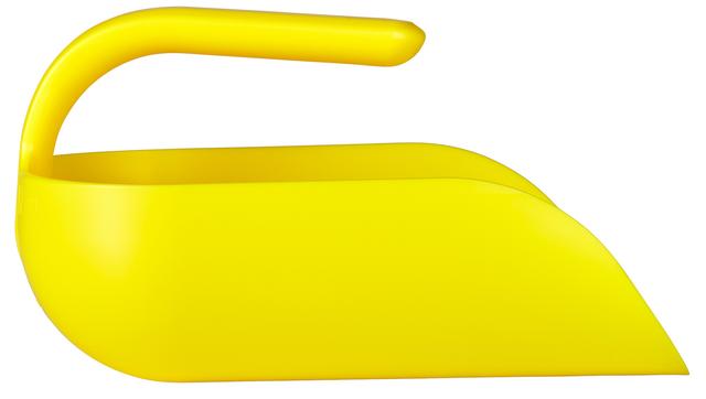 Ergonomic scoop, 2 litre, , Yellow