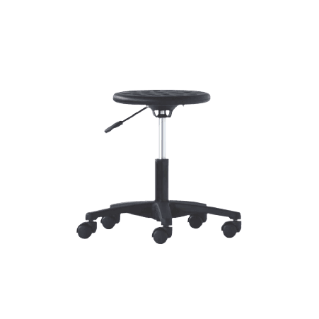 AdvanceLab polyurethane stool, seat height 420mm - 480mm