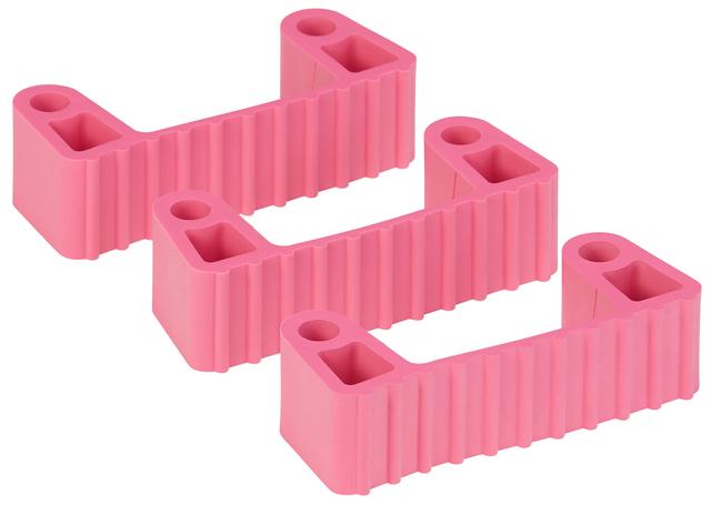 Vikan 3 spare part rubber bands for 1011x & 1013x, Pink