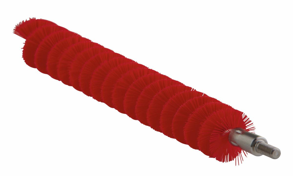 Tube Brush f/flexible handle 53515 or 53525, Ø20 mm, 200 mm, Medium, Red