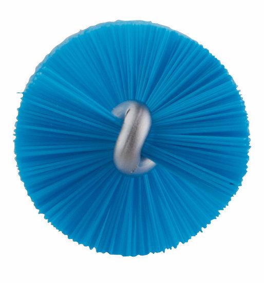 Tube Brush f/flexible handle 53515 or 53525, Ø20 mm, 200 mm, Medium, Blue