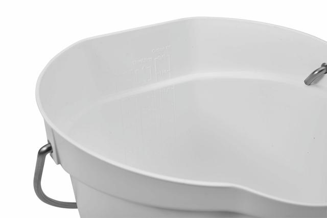 Bucket, 6 Litre, White